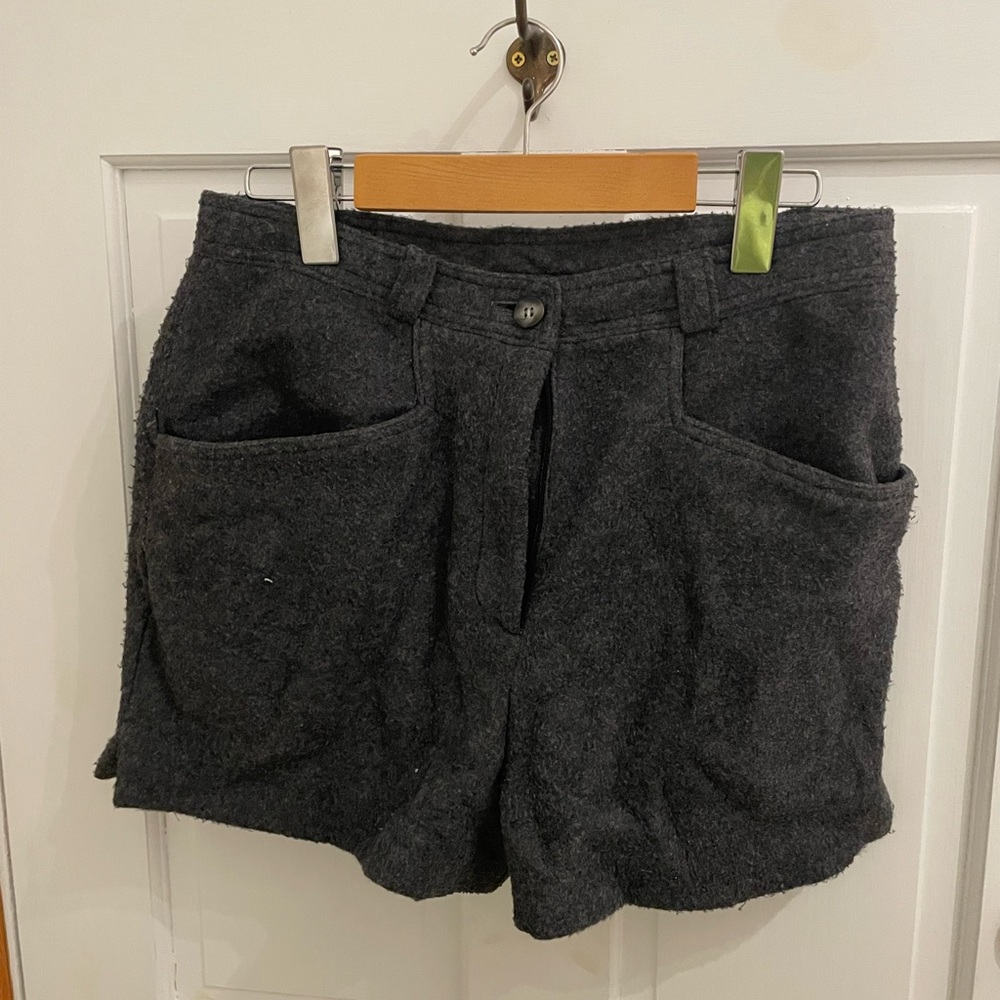 Wool shorts